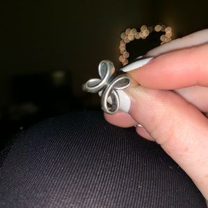 James Avery eternal ribbon cross ring